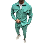 Herren stylischer Freizeitanzug mit praktischen Taschen und modernem Schnitt Aliams