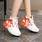 Damen High-Top Sneakers mit wärmendem Fleece und modischem Design