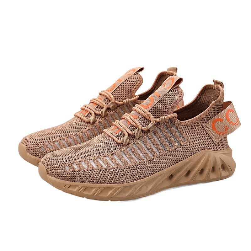 Damen Sportliche Strick-Sneakers mit Flexiblem Dämpfungssystem