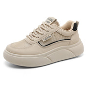 Damen Trend-Sneaker mit atmungsaktivem Mesh-Obermaterial und dämpfender Laufsohle