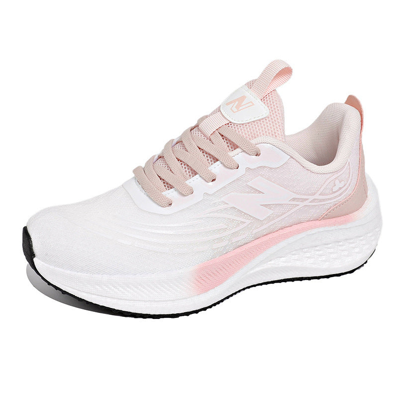 Damen Sportliche Laufschuhe mit atmungsaktiver Mesh-Oberfläche und dämpfendem Fußbett