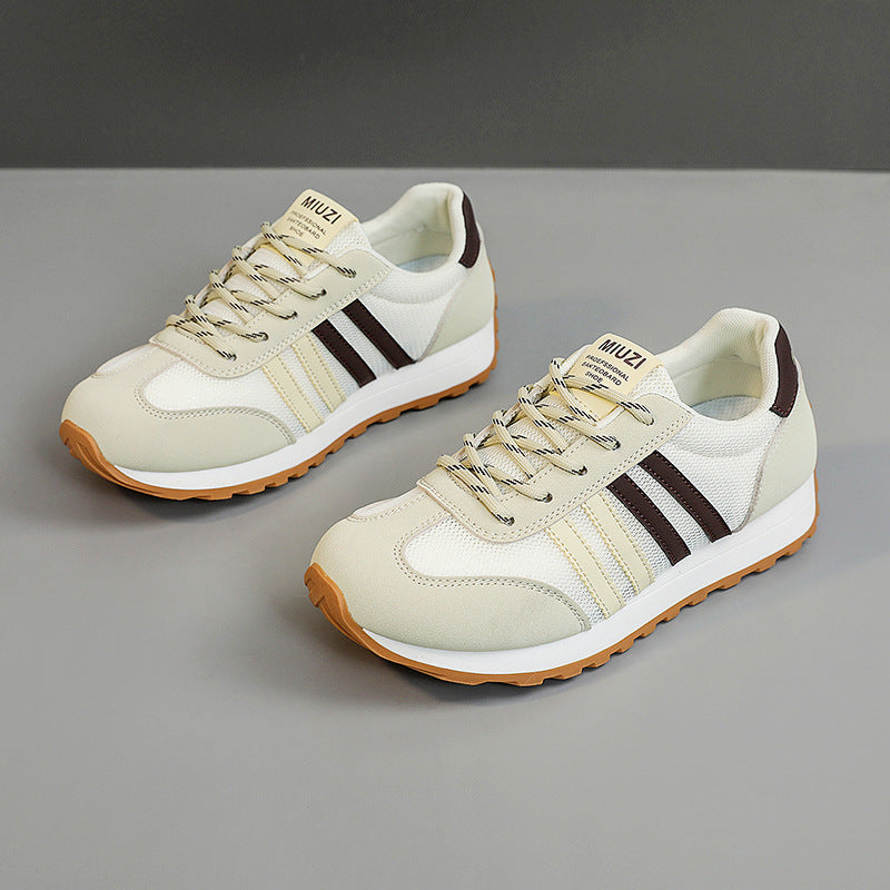 Damen sportliche Sneakers mit atmungsaktivem Obermaterial und dämpfender Sohle