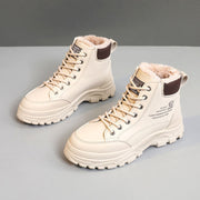 Damen Winterstiefel mit weichem Fleece-Futter und robustem Profil