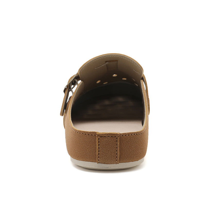 Damen bequeme Clogs mit modischem Riemen und atmungsaktivem Obermaterial