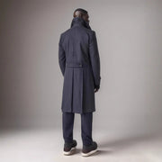Herren eleganter Trenchcoat mit doppelter Knopfleiste Aliams