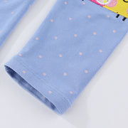 Mädchen Leggings mit fröhlichem Schneckenmotiv Drune