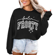 Damen Sweatshirt mit grafischem Aufdruck