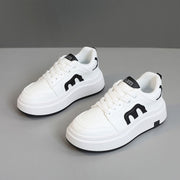 Damen Plateau Sneakers mit modernem Design und bequemer Dämpfung