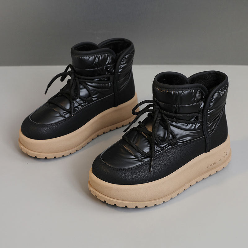 Damen Winterboots mit innovativem Isolationsdesign und rutschfester Sohle