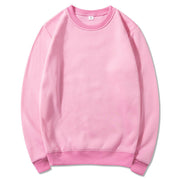 Damen Sweatshirt mit klassischem Rundhalsausschnitt und weichem Innenfutter