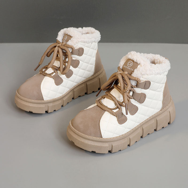 Damen Winterliche Stiefel mit kuscheligem Innenfutter und rutschfester Sohle