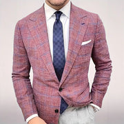 Herren stilvoller karierten Blazer Aliams