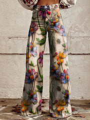 Julia | Bequeme Damenhose mit Streifen für Alltag und Freizeit