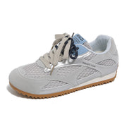 Damen Atmungsaktive Freizeit Sneakers mit innovativem Mesh-Obermaterial und rutschfester Sohle