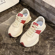 Damen modische Sneakers mit atmungsaktiver Oberfläche und dämpfender Sohle