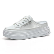 Damen lässige Sneaker mit atmungsaktivem Mesh-Obermaterial und dämpfender Sohle