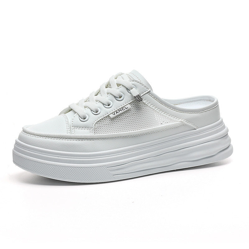 Damen lässige Sneaker mit atmungsaktivem Mesh-Obermaterial und dämpfender Sohle