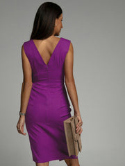 Victoria | V-Ausschnitt Kleid