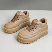 Damen Winterliche High-Top Sneakers mit Fleece-Innenfutter