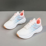 Damen Sportliche und leichte Sneakers mit atmungsaktivem Mesh-Obermaterial