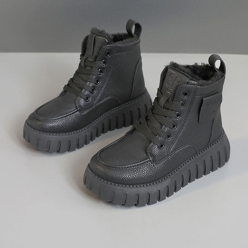 Damen Winterschuhe mit kuscheligem Innenfutter und robustem Profil