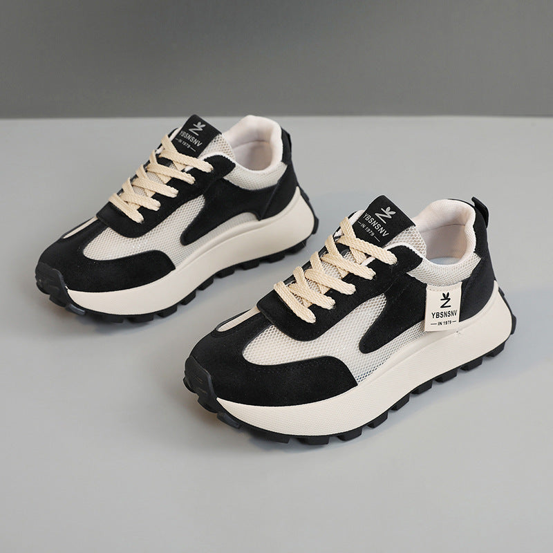 Damen Sportliche Sneakers mit atmungsaktiver Mesh-Oberfläche und dämpfender Laufsohle    1771555985