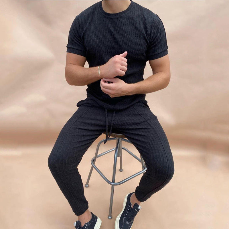 Herren lässiges Strickanzug Aliams
