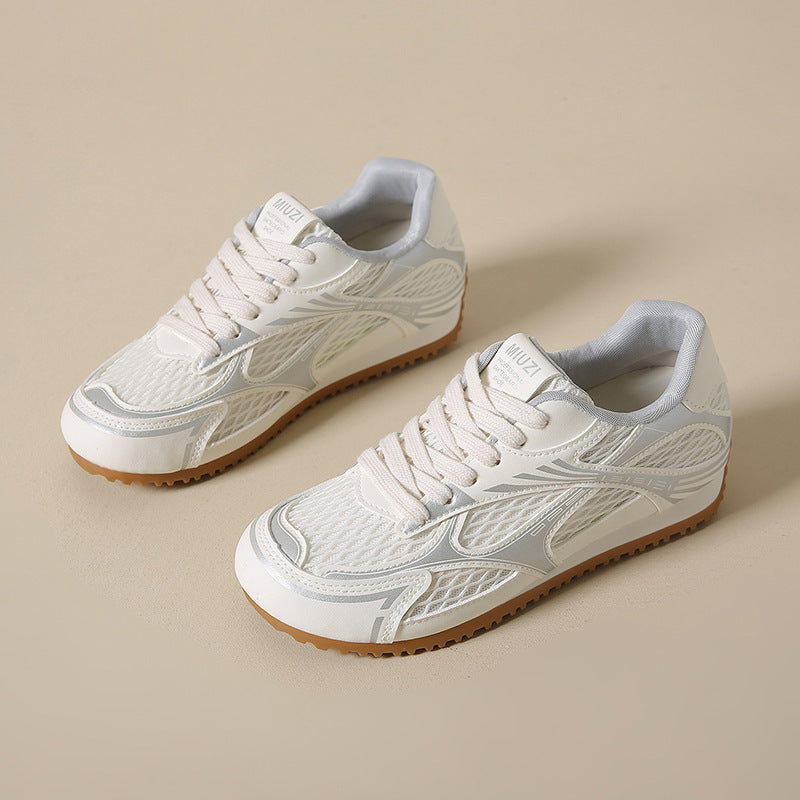 Damen Atmungsaktive Freizeitsneaker mit rutschfester Laufsohle und flexiblem Obermaterial