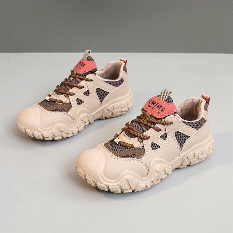 Damen Sportliche Sneakers mit atmungsaktivem Mesh-Obermaterial und komfortabler dämpfender Sohle