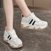 Damen Sportliche Sneaker mit hochdämpfendem Profil und atmungsaktivem Obermaterial