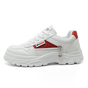 Damen Chunky Sneakers mit modischem Glitzer-Akzent und robustem Design
