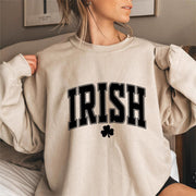 Damen Sweatshirt mit aktuellen irischen Design-Highlights