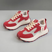 Damen Sportliche Sneakers mit atmungsaktiver Mesh-Oberfläche und dämpfender Laufsohle    1771555985