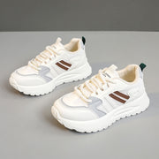 Damen Sportliche Sneaker mit atmungsaktivem Obermaterial und dämpfender Laufsohle