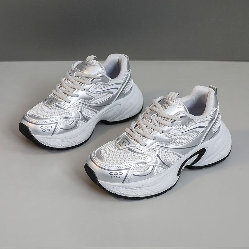 Damen Sportliche Sneakers mit atmungsaktivem Mesh-Obermaterial und innovativer Dämpfung