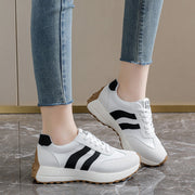 Damen Sportliche Sneakers mit atmungsaktivem Obermaterial und rutschfester Sohle