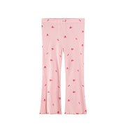 Mädchen Schlagleggings mit floralen Akzenten Drune