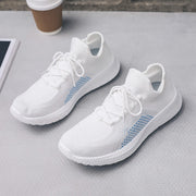 Damen Sportliche Sneakers mit atmungsaktivem Mesh-Obermaterial und flexiblem Fußbett