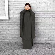 Damen Langarm Kaftan mit elegantem Schnitt und Weitem Design