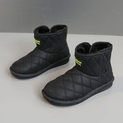 Damen warme und gefütterte Winterstiefel