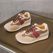 Damen Komfortable Winter Sneakers mit weichem Fleecefutter
