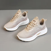 Damen Atmungsaktive Freizeitschuhe mit dämpfender Laufsohle und elastischem Obermaterial