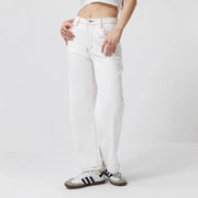 Damen elegante Jeans mit fruchtigen Stickereien