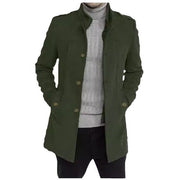 Herren eleganter multifunktionaler Langmantel Aliams