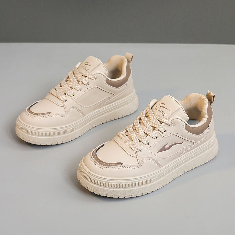 Damen modische Sneaker mit atmungsaktivem Obermaterial und dämpfender Laufsohle