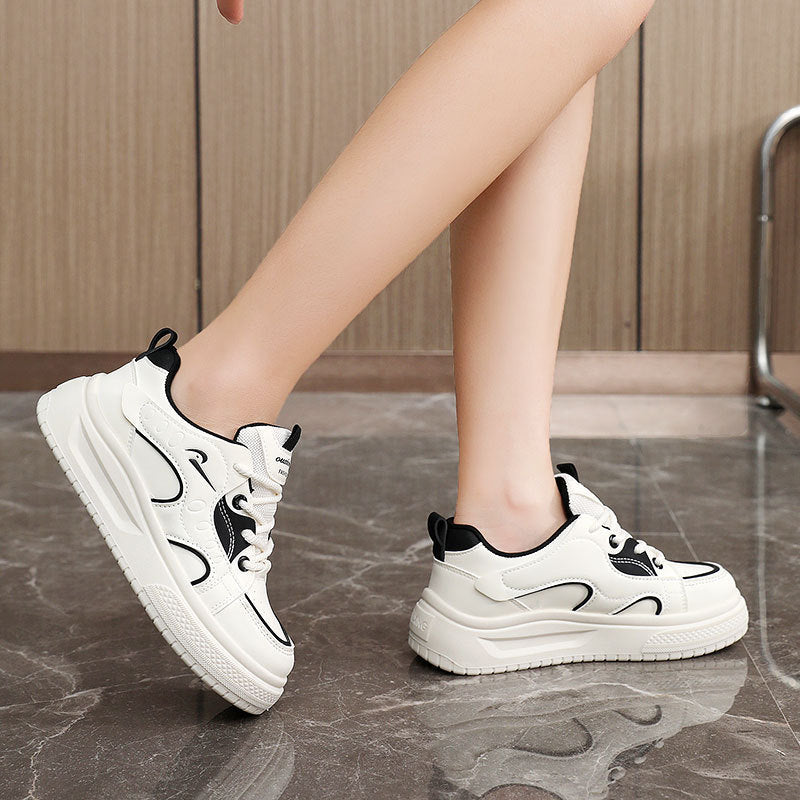 Damen Sportliche Sneakers mit ergonomischer Dämpfung und atmungsaktiver Oberflächenstruktur