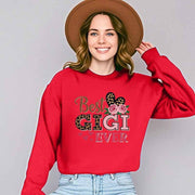 Damen Sweatshirt mit kreativem Gigi-Motiv