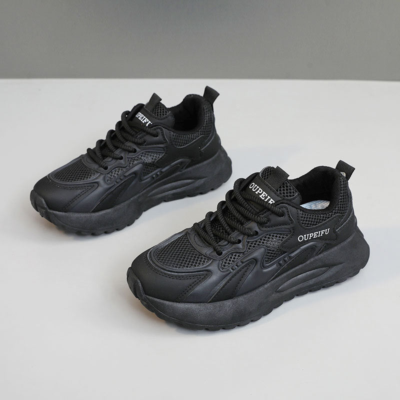 Damen Sportliche atmungsaktive Sneakers mit dämpfender Laufsohle und trendigem Design