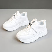 Damen modische Fitness-Sneaker mit dämpfender Sohle und atmungsaktivem Mesh-