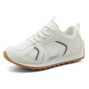 Damen Sportliche Sneakers mit atmungsaktivem Mesh-Obermaterial und stoßdämpfendem Fußbett